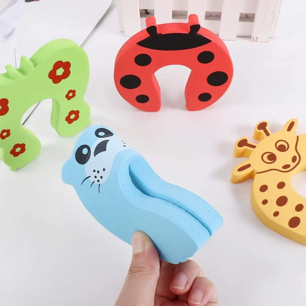 Office Decoration Cartoon Creative Soft Safety Door Stop Protector Door Stopper Finger Pinch Guard
