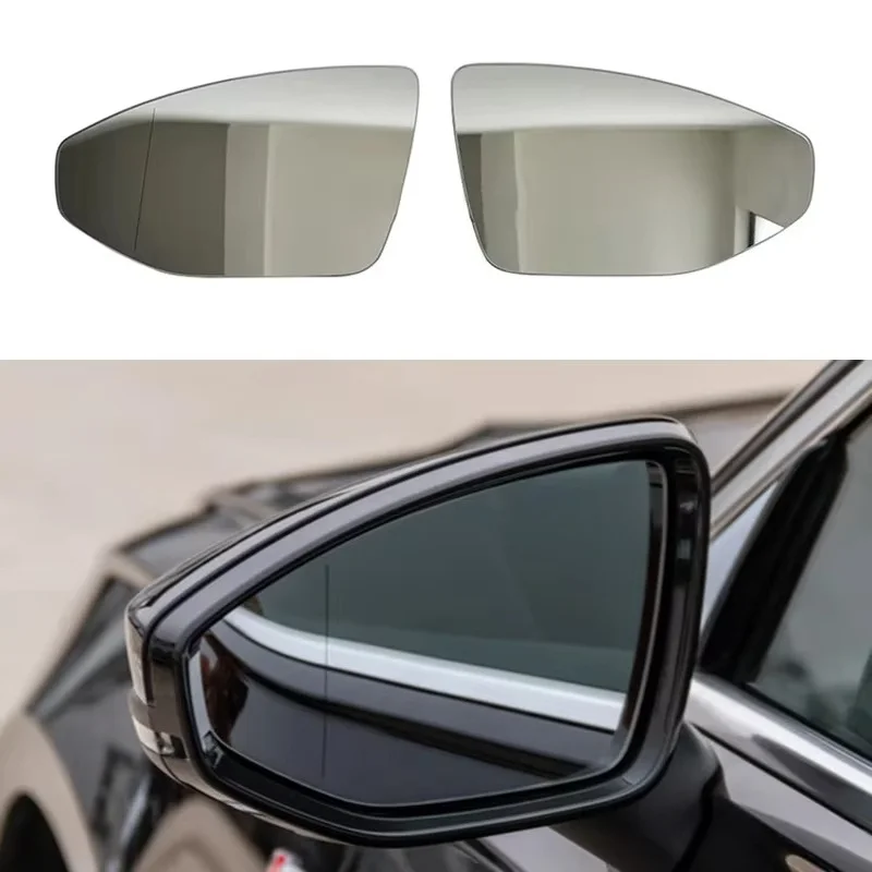 Auto Left Right Side Heated Wing Rear Mirror Glass For Audi A6 C8 A7 A8 2018 2019 2020 2021- 4KD857535A 4KD857536A