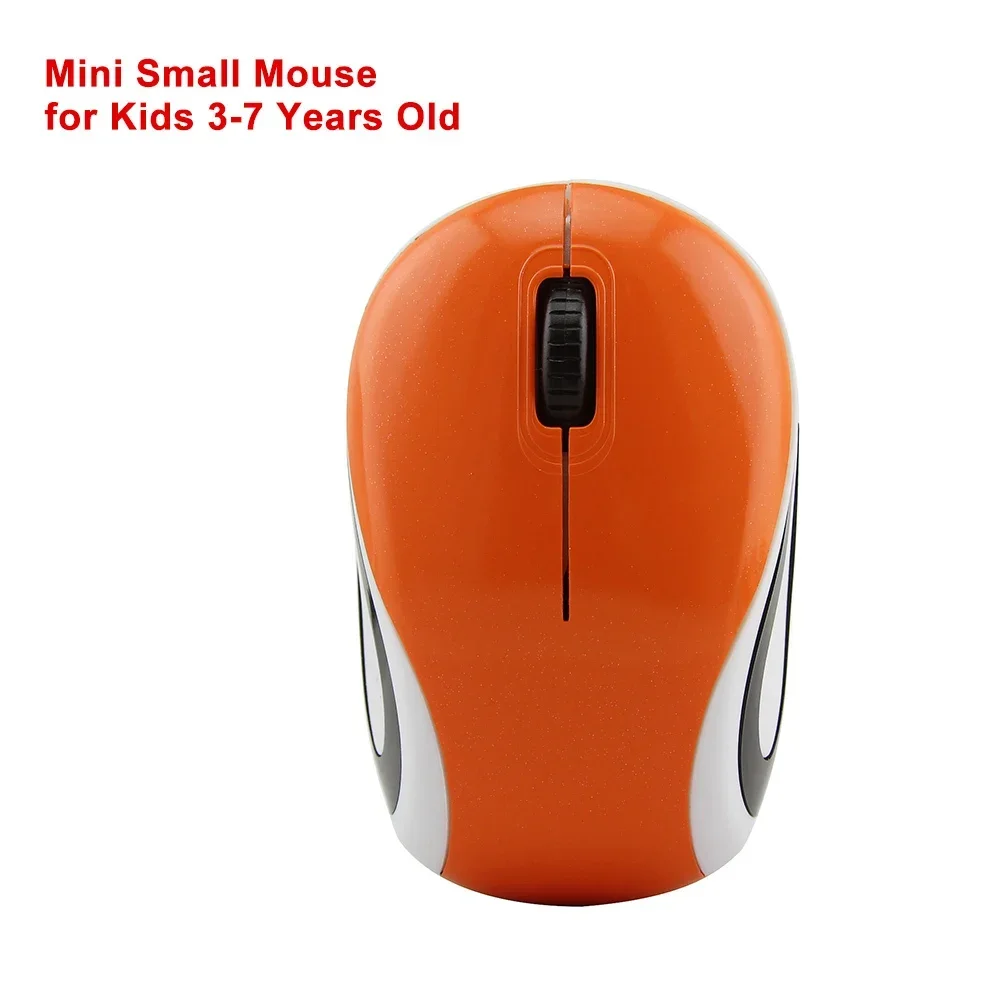 Wireless Mini Mouse Kids Computer Gaming Small Portable Mause 1600DPI Optical USB Ergonomic USB Mice For PC Laptop Gift Hot Sale