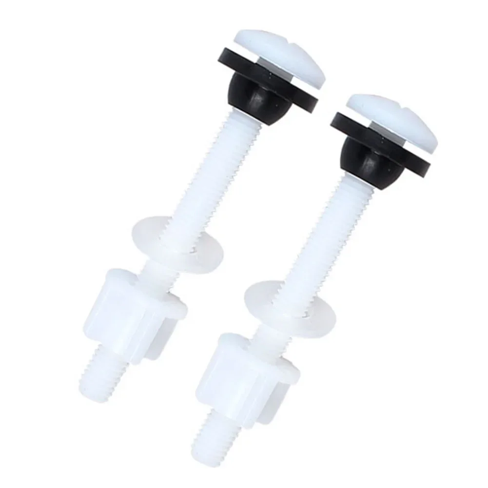 Rubber Pad Set Water Tank Screws Bathroom Toilet Plastic And Rubber Thread Diameter X 0.35