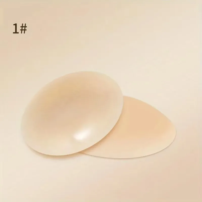 

1 Pair Reusable Breast Petals Nipple Cover Invisible Petal Adhesive Strapless Backless Stick on Bra Silicone Breast Patch