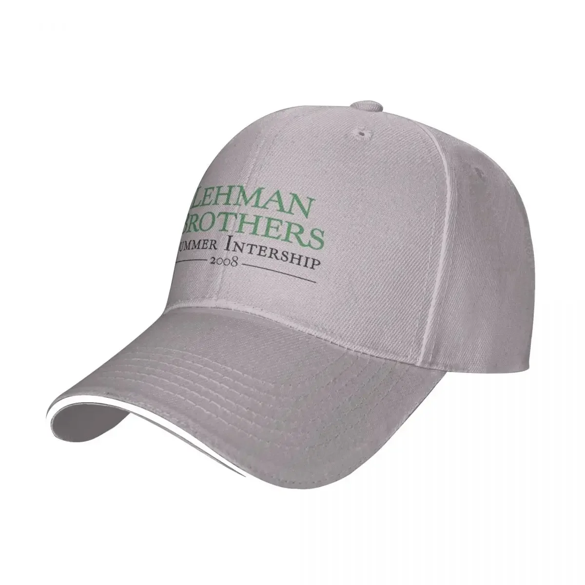 Lehman Brothers Summer Internship 2008 Condensed Cap baseball cap Golf cap uv protection solar hat elegant women's hats Men's