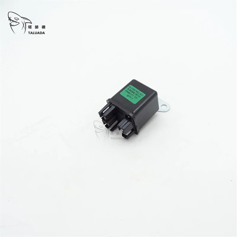 

For Glow Plug Relay Yanmar 4TNV94 98 Sany Hitachi 12V 24V 4 Pin Automotive Electronic Copper Relay