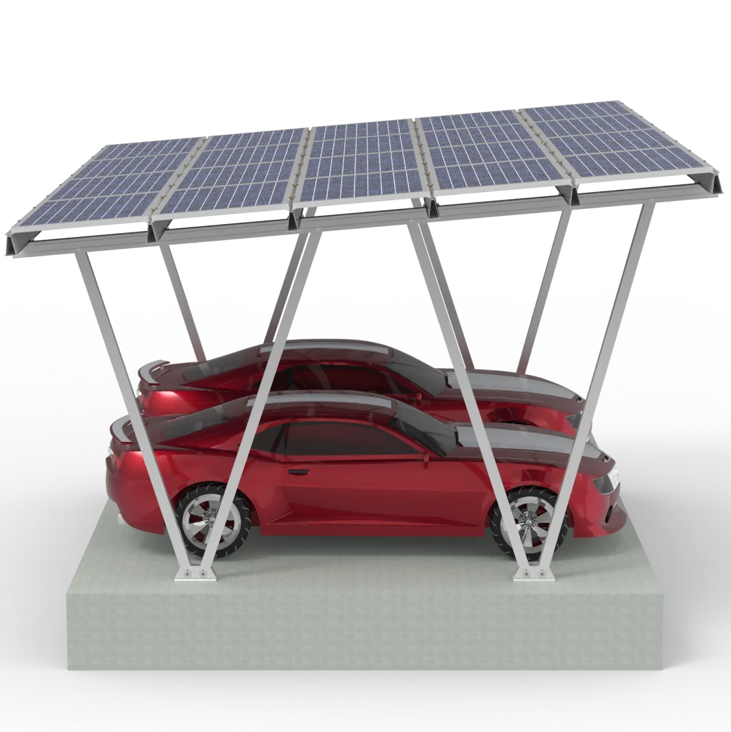 Aluminum Solar Carports For Parking And Converting Solar Energy Into Electricity At The Same Time
