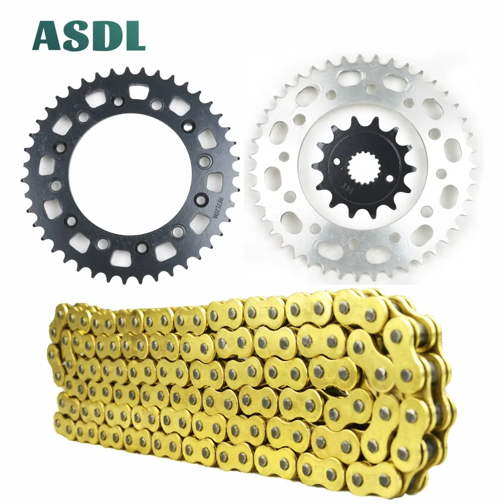 520 14T 43T Motorcycle Transmission Chain and front rear sprocket set for HONDA XR400 XR 400 1996 1997 1998 1999 2000 2001- 2004