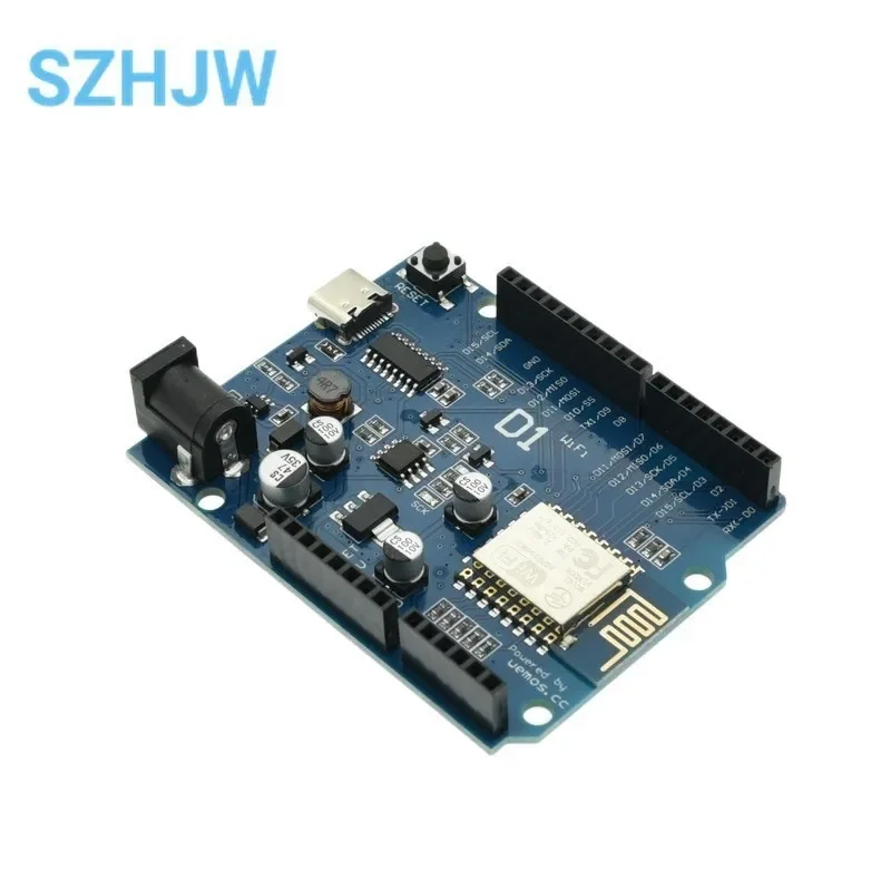 ESP-12 WeMos D1 R3 CH340 CH340G WiFi Development Board Based ESP8266 Shield Smart Electronic PCB For Arduino Compatible IDE