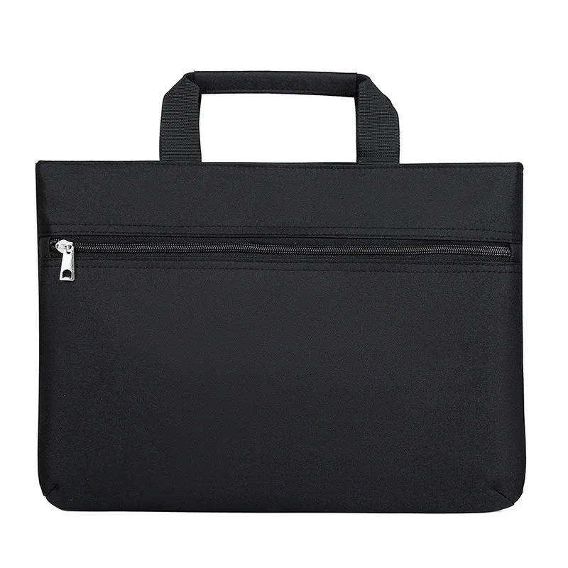 Waterproof oxford fabric men's handbag, 15.6-inch computer storage, meeting and business portable briefcase