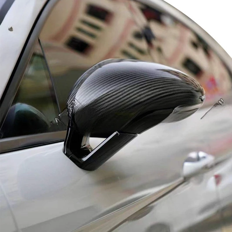 

3K Twill Forged Carbon Fiber Fibre Side Mirrors Covers Caps for 911 992 Taycan