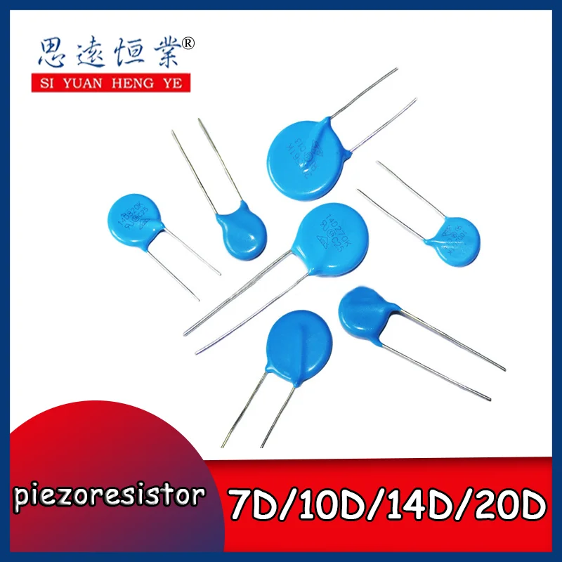 Piezoresistor 7D/10D/14D // 20D 391K/ 431K/471K561K/681K/821K do varistor 10pcs