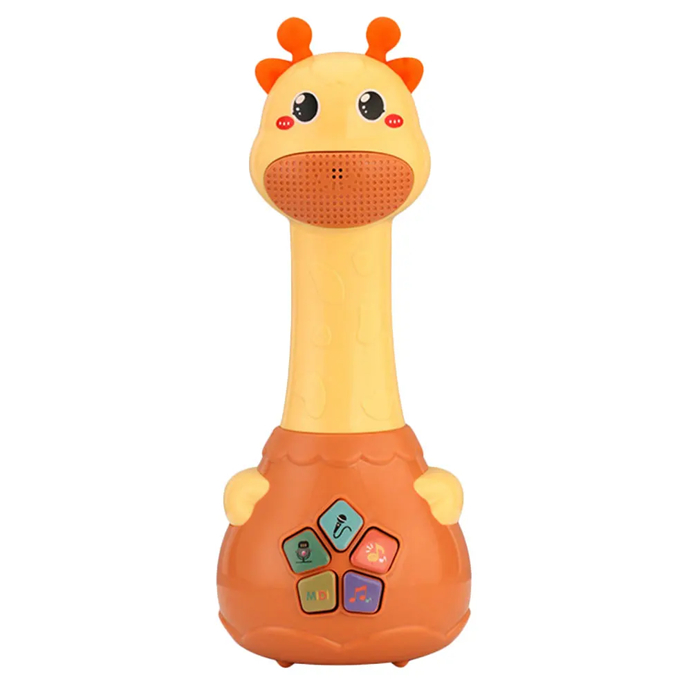 Mikrofon Zabawka Śpiewający Nagrywający Karaoke Mikrofon Zabawka Zabawka ABS Lekki Instrument Muzyczny Zabawki dla Niemowląt