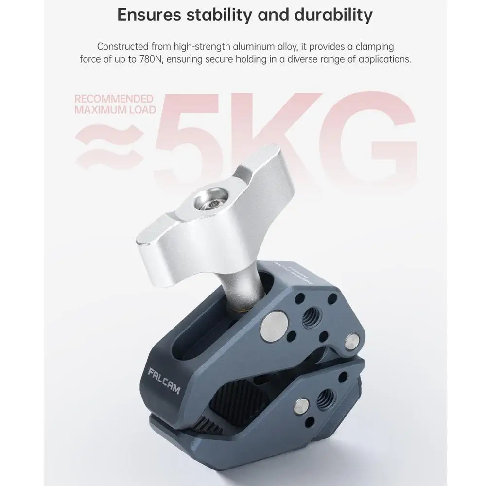 FALCAM F22 الإفراج السريع سوبر المشبك الكرة رئيس ماجيك الذراع التصوير قوس التوسع الملحقات F22A4801