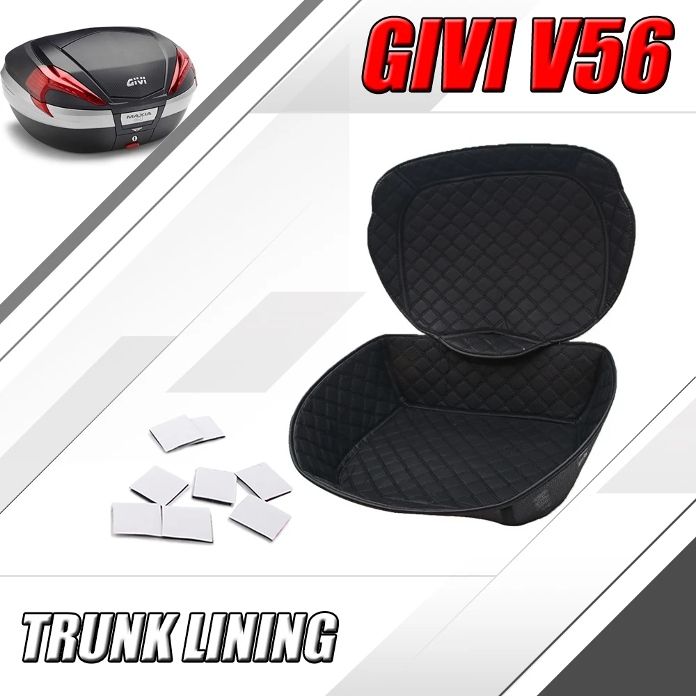 

For GIVI V56 Motorcycle Rear Trunk Case Liner Luggage Box Inner Rear Tail Seat Case Bag Lining Pad Accessories