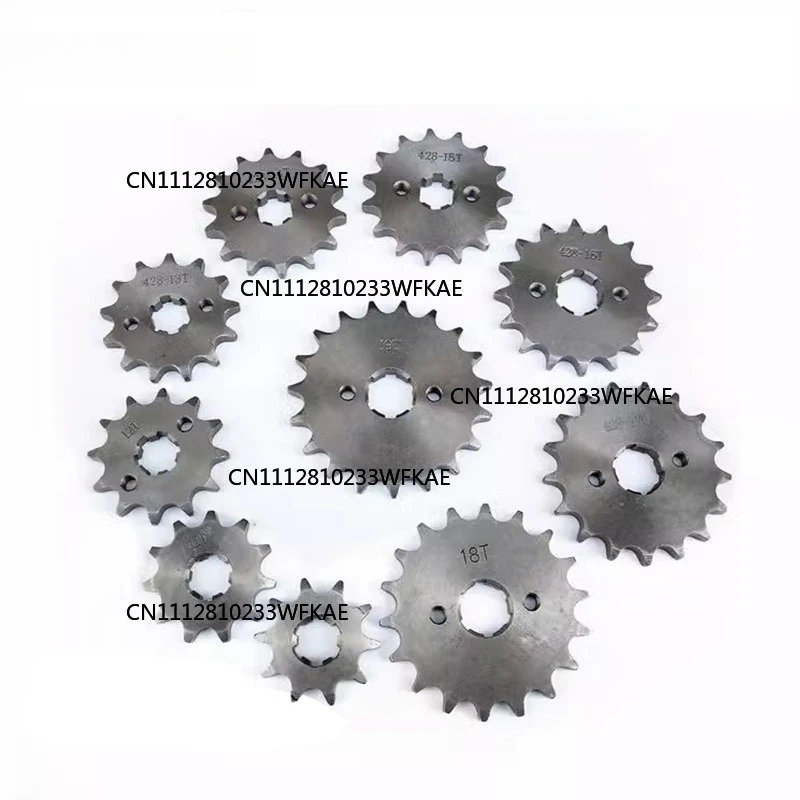 428 Sprocket Adapter 10/11/12/13/14/15/16/17/18/19T for QS138 V3 3KW 4000W Center Drive QS Motor