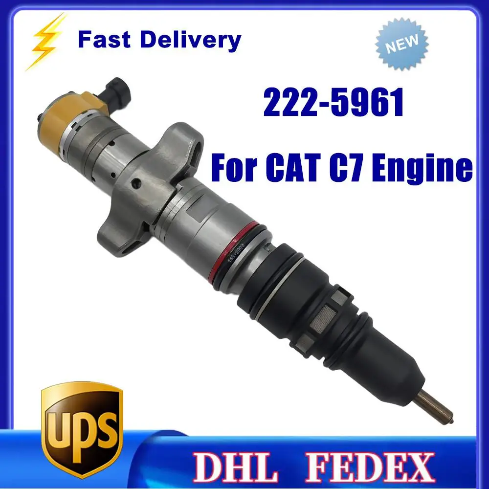 

High Quality 222-5961 Diesel Fuel Engine Injector 222-5961 For CAT C7 Engine