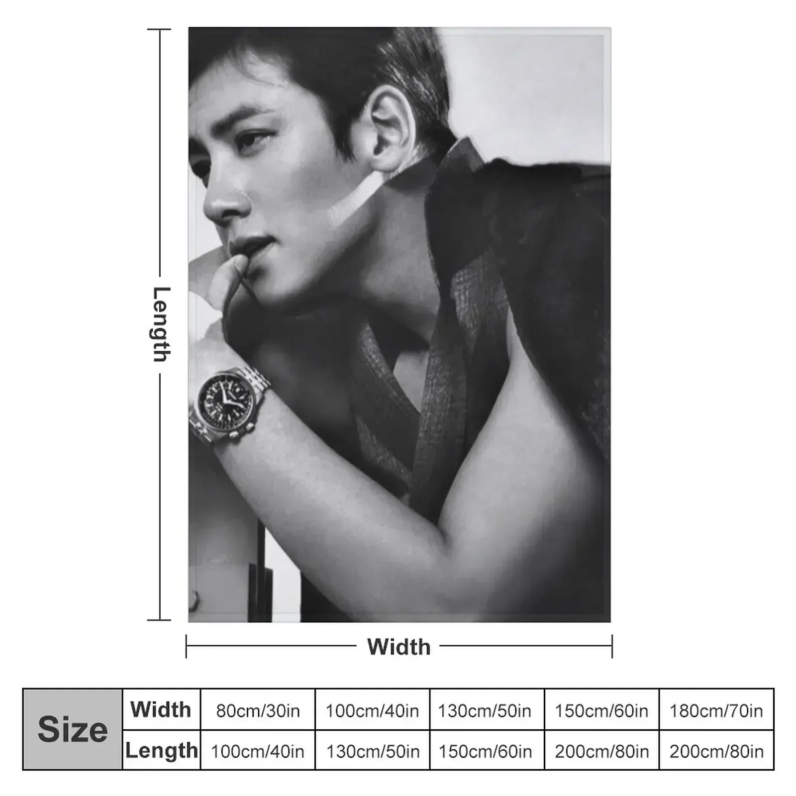 Ji Chang wook - ??? Throw Blanket funny gift Flannel Fabric Decorative Sofa Blankets