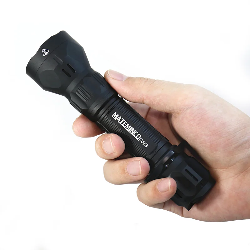 Mateminco FW3 LEP Flashlight 1550lm 21700 Battery 1356m Long Range Lanterna Tactical Torch LED Flashlight