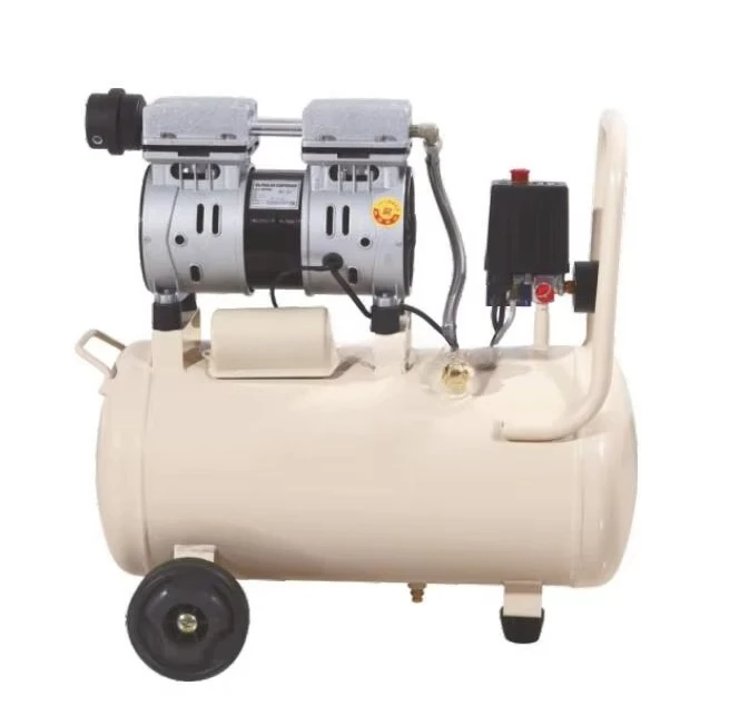 

Выдающийся бесшумный воздушный компрессор 750 Вт 30 л безмасляный портативный электрический аэрограф