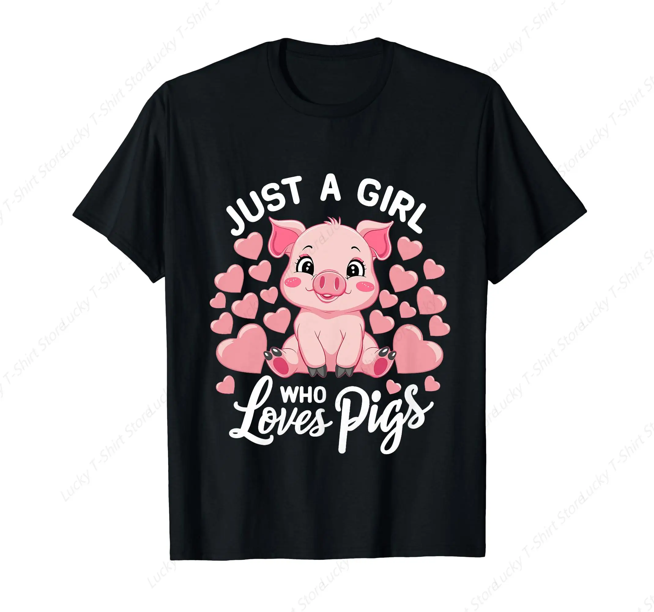 Pig Costume Shirt Men‘s T-Shirt Soft Comfortable Easy to Wear Simple Practical not Easy to Shrink Durable Short Sleeves