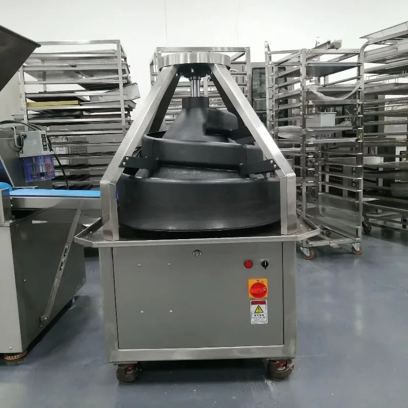 Custom 10-600g Dough Divider Rounder Continuous Machine for Bread Hamburger Buns Donuts Round Dough Making