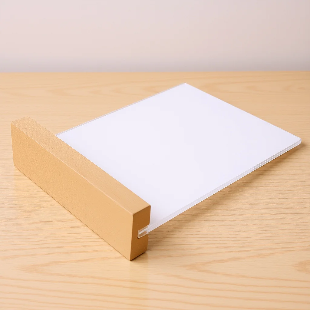 

Acrylic Menu Holder for Table Display Stand Sign Holder Poster Frame A5 A6 Clear Desktop Organizer for Wedding Event