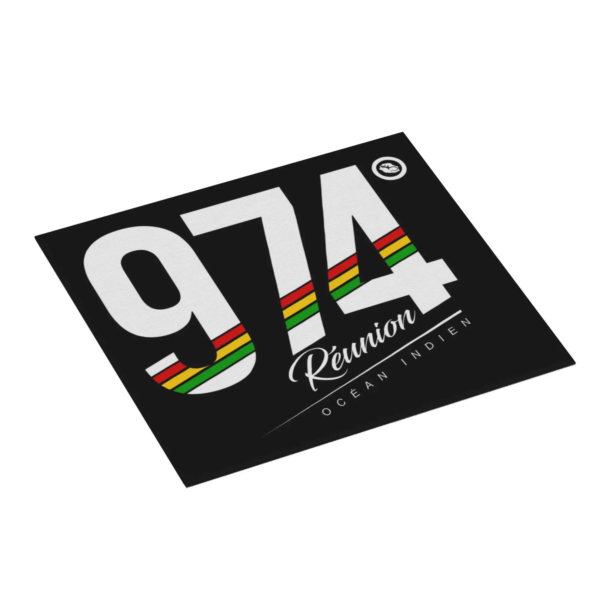 Drying Mat For Kitchen 974 Reunion Isalnd Barware Tableware Oil Proof Reusable Rasta Strips Washable Kitchen Sink Drying Pad
