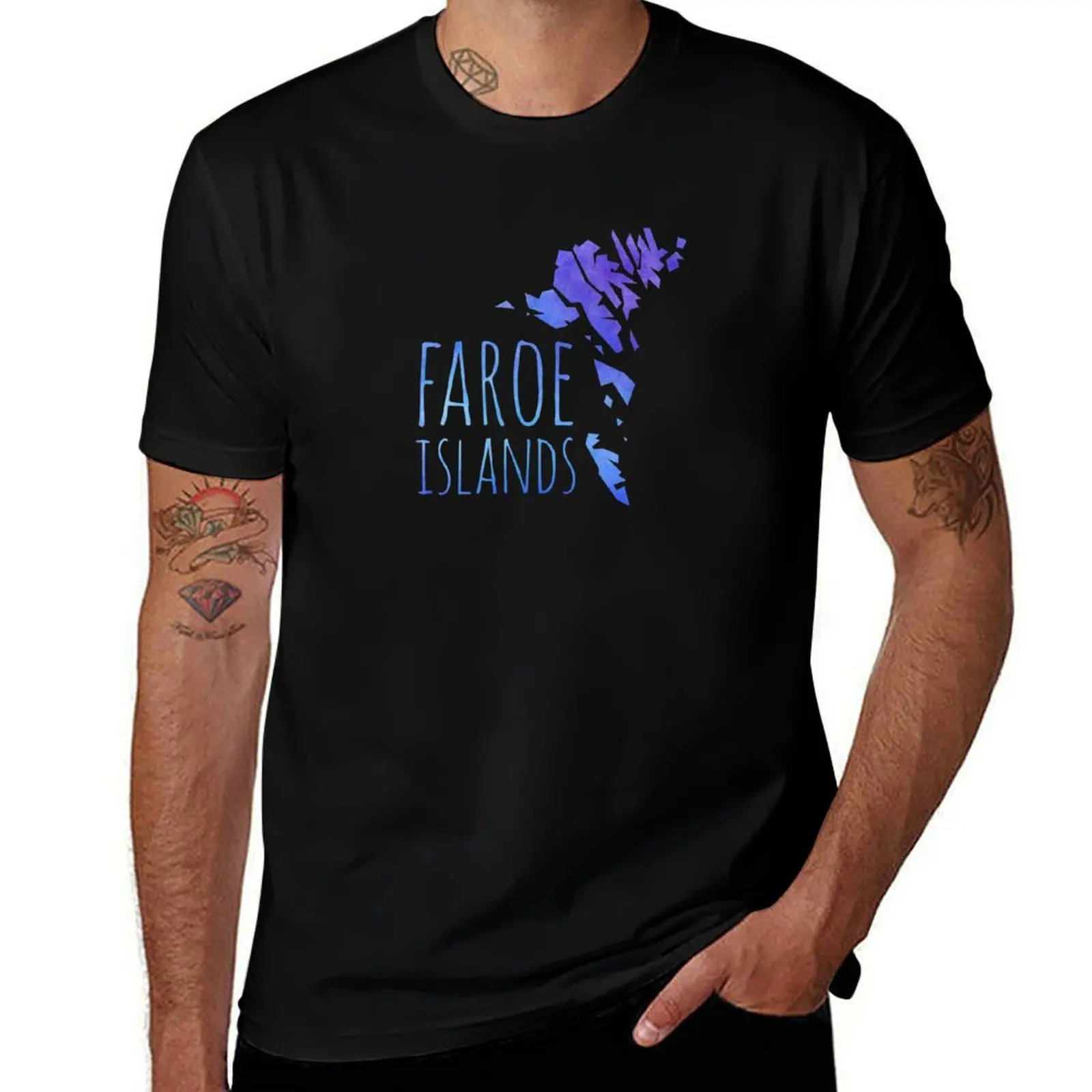 

Faroe Islands T-Shirt Plus Size Street Style Tee