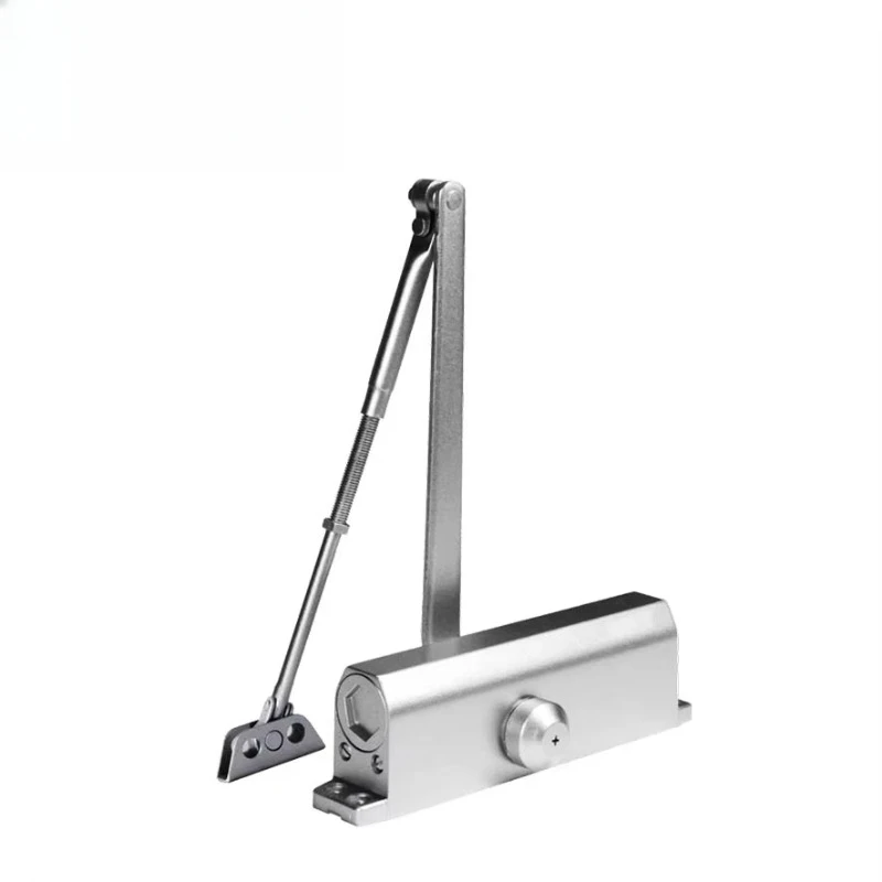 

Door closers for heavy exterior