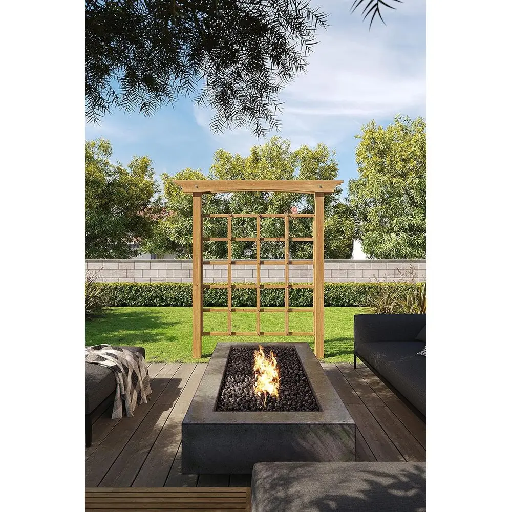 

82 дюйма В x 60 дюймов Ш, SC, Дерево, Решетка для садового декора, Privacy Sn, VA68899