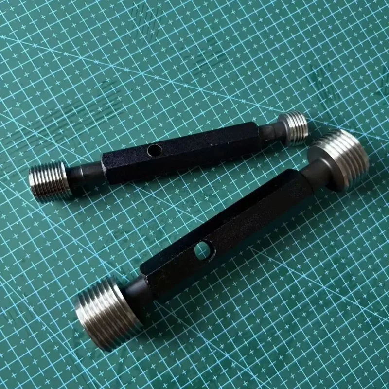 M0.8-M18 High precision Thread Plug Gauge GO/NO GO Gage Metric Gauge 6H Precision Internal Screw Gage Thread Test Tool