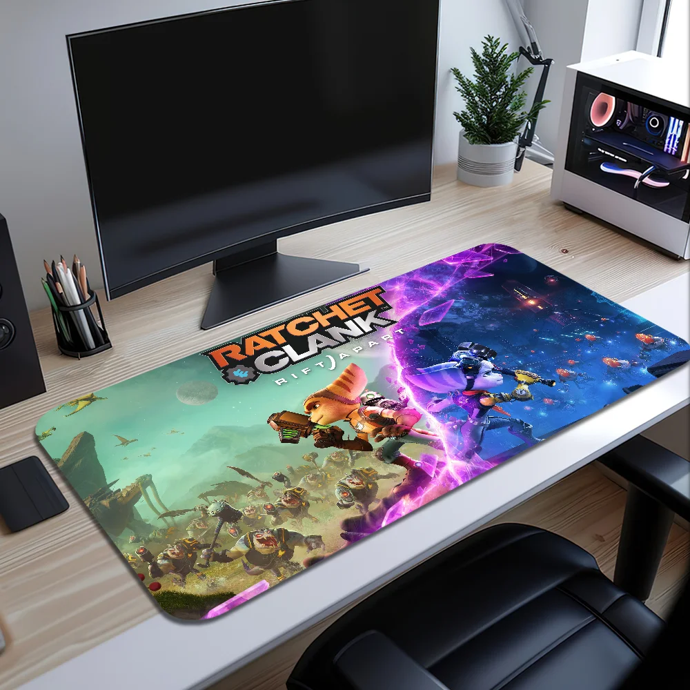 r-ratchet-clank-rift-apart-Коврик-для-мыши-Настольный-коврик-Большая-нескользящая-клавиатура-с-защитой-от-потерь-Эргономичная-офисная-резиновая-ПК-Домашний-заказ