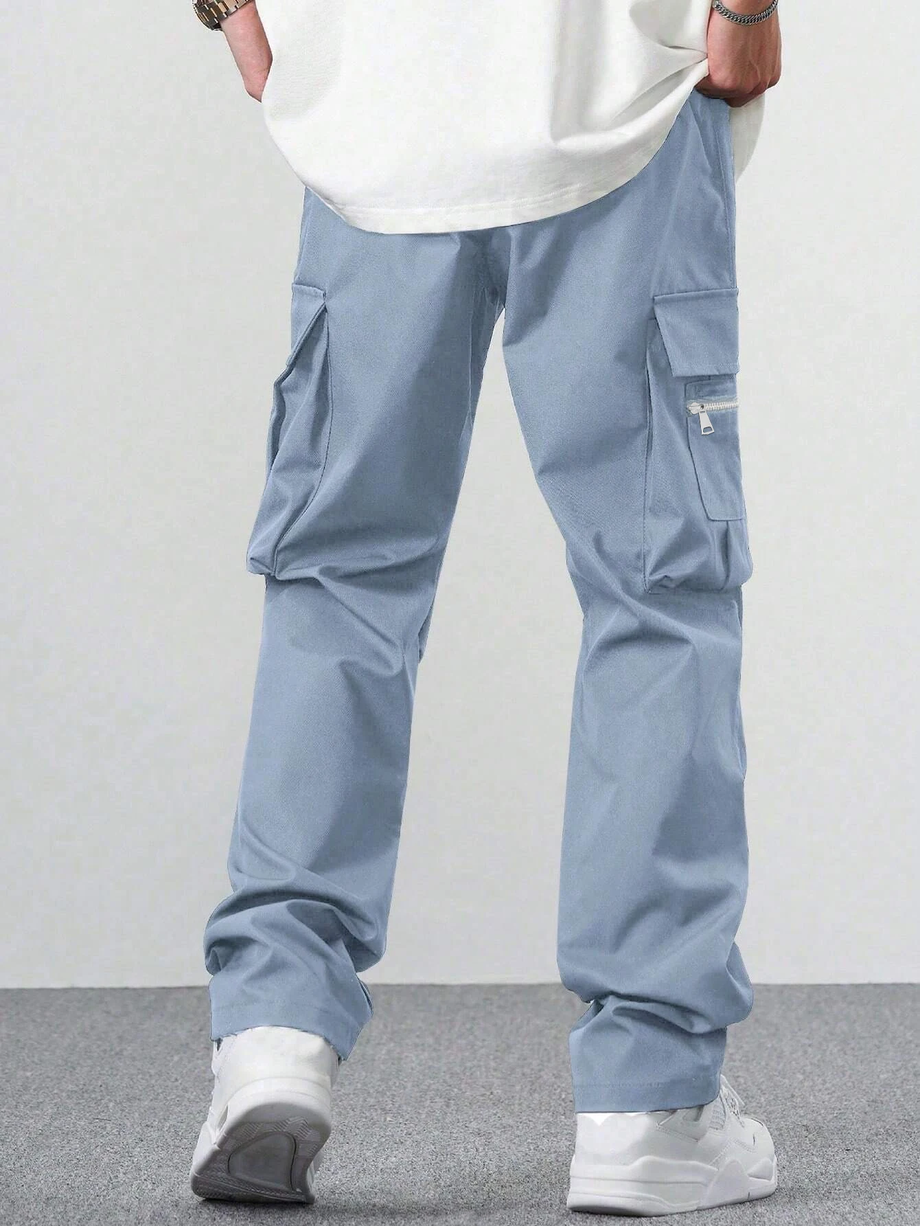 2025年新作 Amazonベストセラー アメリカンルーズ マルチポケット カジュアル メンズ 日本風ワークウェアパンツ