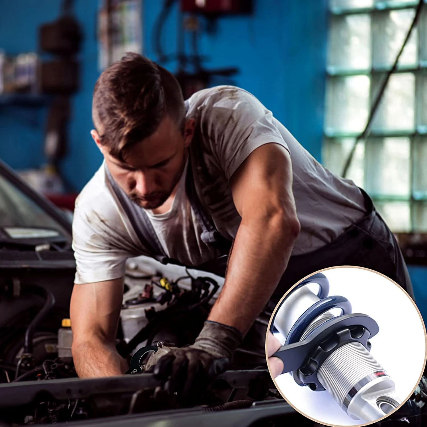 مجموعة مفاتيح كويلوفر الفاخرة عالية الجودة قابلة للتعديل لتحسين الأداء الاحترافي: مجموعة كاملة من 6 قطع في سيارة مريحة #6