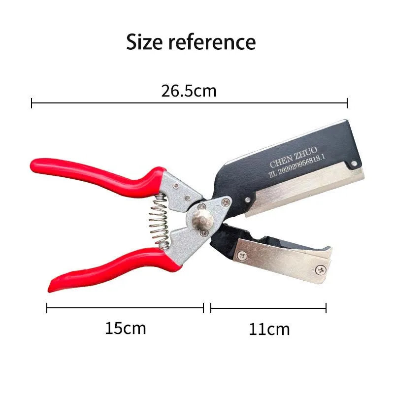 Imagem -02 - Multifuncional Ramo Grosso Enxertar Máquina Árvore Frutíferas Mudas Cisalhamento Faca Bud Faca de Emenda Enxerte Ferramenta