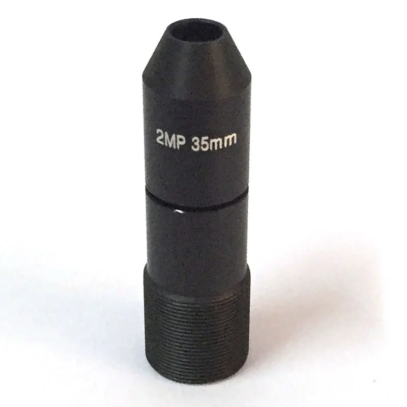 Indústria Pin Hole Lens para CCD e câmera IP, M12 Interface, 45mm, CCTV