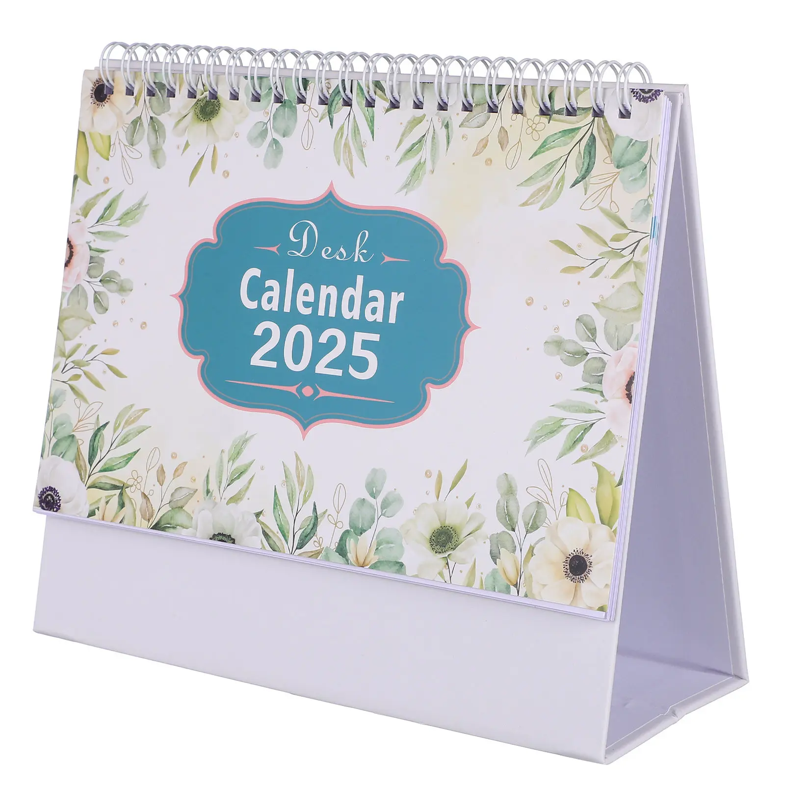 

2025 Desk Standing Flip Desktop Calendar For Office Home School Business Daily Planner Large Print Eco-Friendly Paper Table