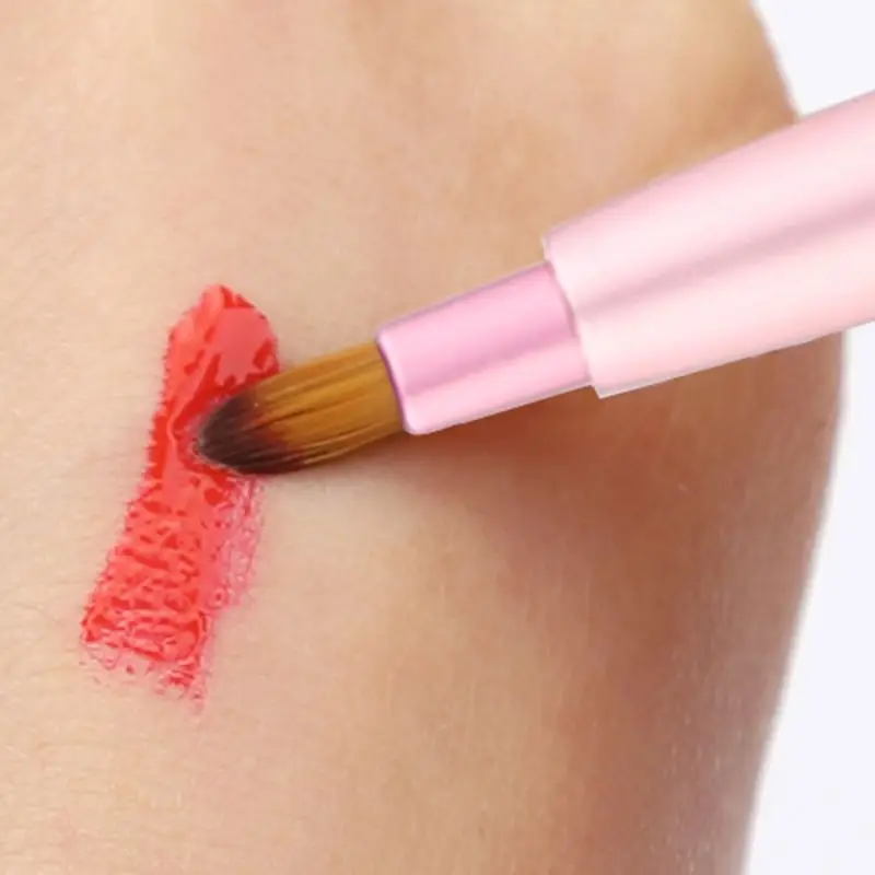 Portable Retractable Lip Brush Lipstick Applicator Makeup Tool Drop Shipping