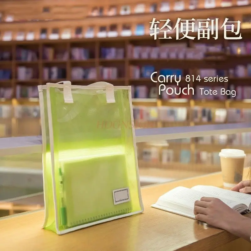 1pcs Nylon breathable lightweight file bag, student exam paper storage and tutoring bag, waterproof secondary bag 2