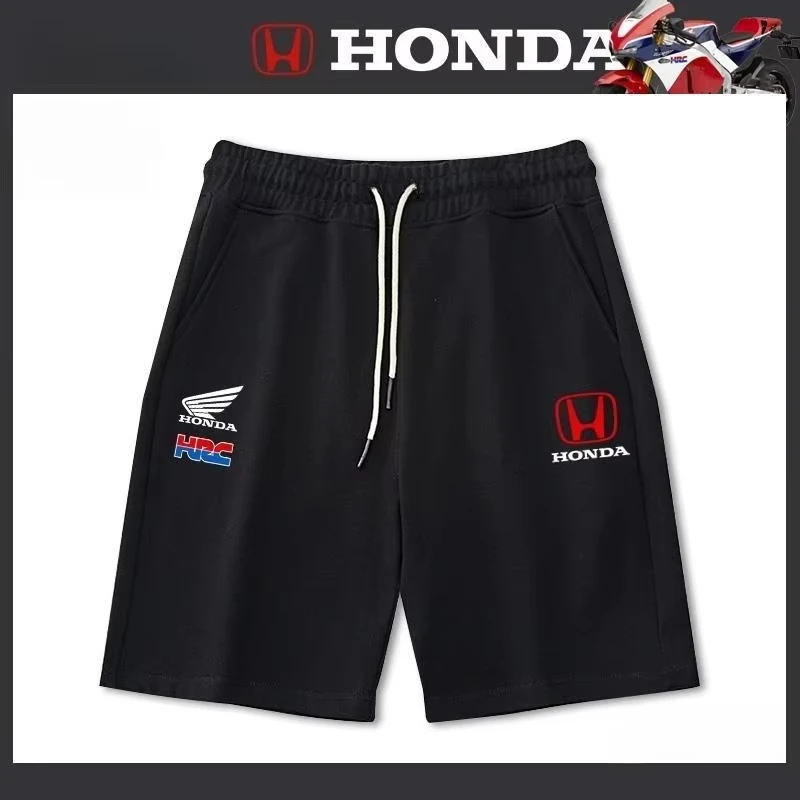 

Мужские и женские шорты Honda Factory, спортивные повседневные брюки, брюки с принтом локомотива, летние мотоциклетные шорты для фитнеса CBR1000RR