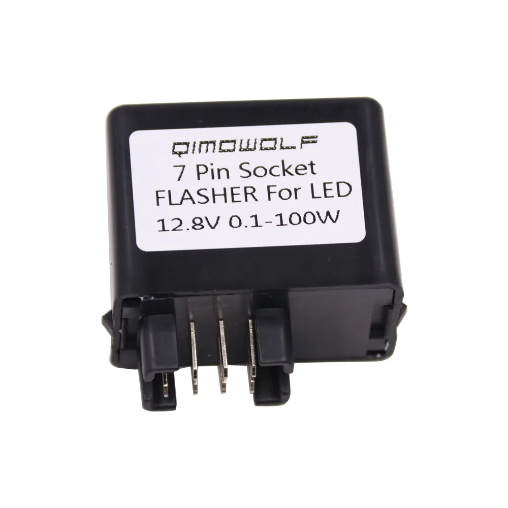 7 Pin 12V Light Turn Signal Flash Controller LED Flasher Relay For Suzuki GSXR SV DL 38610-03F00, 38610-05H00, FE249JR