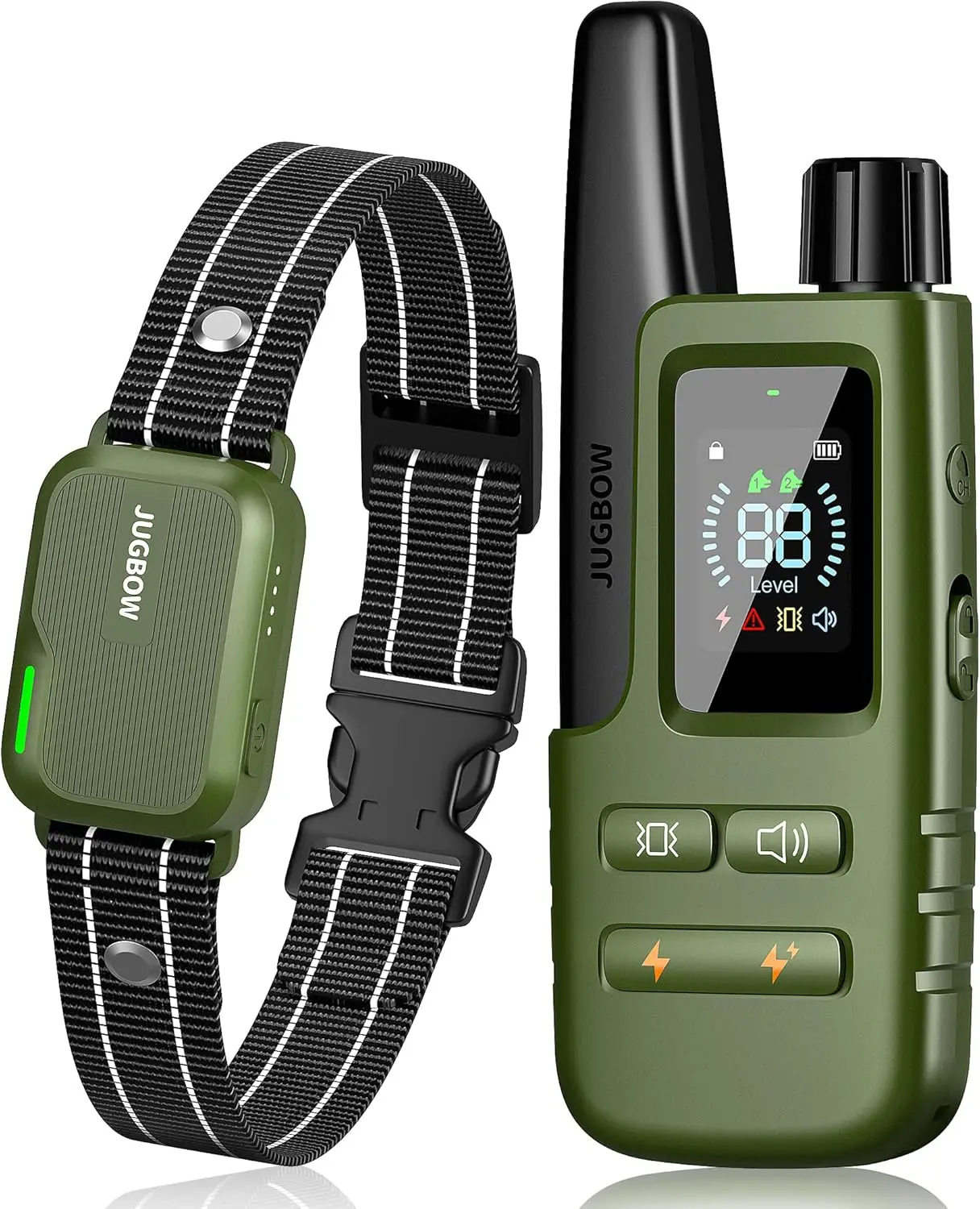 

4200FT Remote Dog Training Collar with 4 Modes, IPX7 Waterproof, Rechargeable for All Breeds