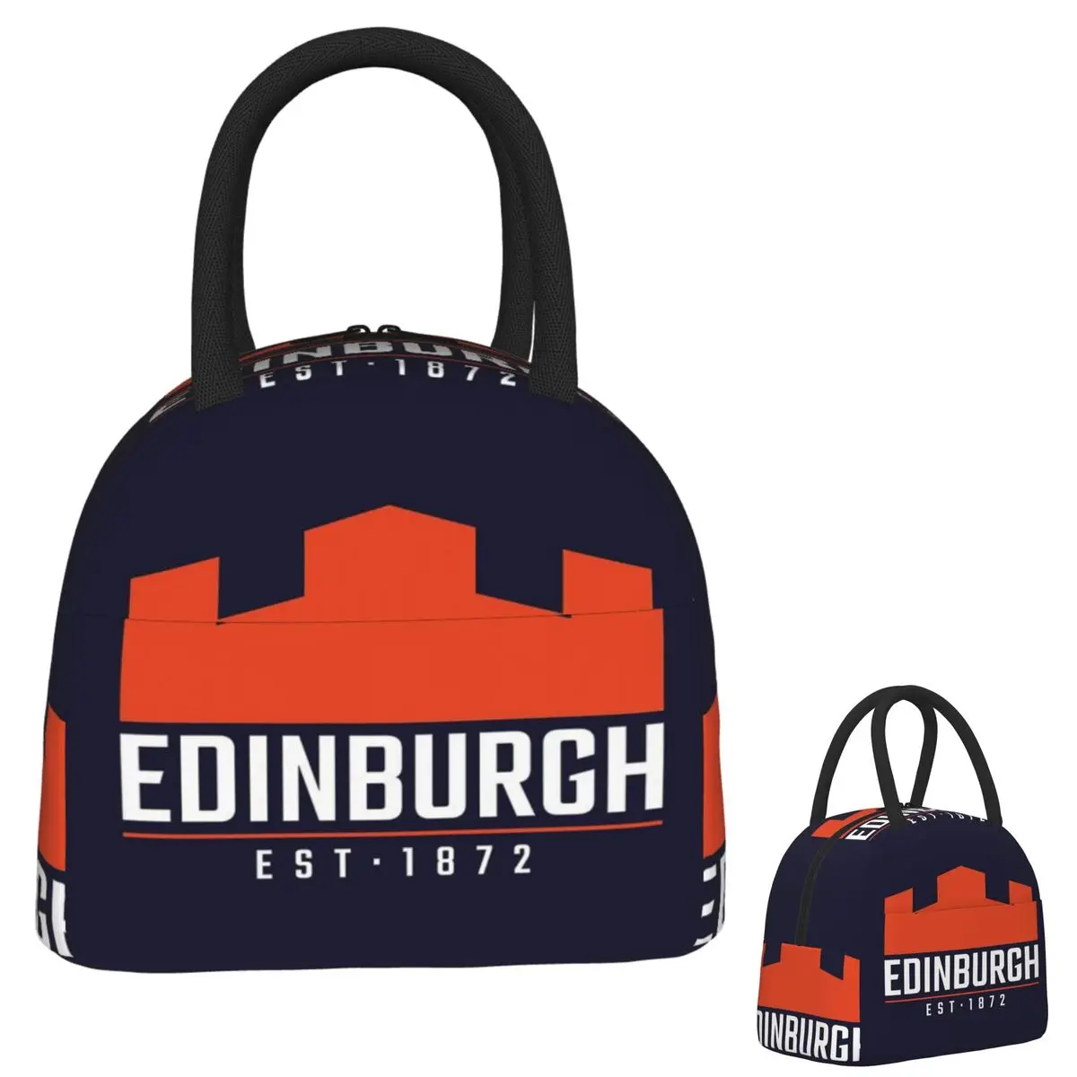 

Сумки для обеда с логотипом The Edinburgh Rugby 2, изолированная коробка для бенто, водонепроницаемая сумка для обеда, герметичные сумки для пикника, сумка-холодильник для женщин и детей