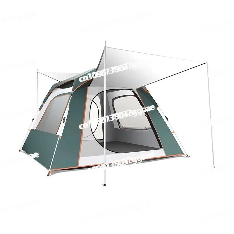 Automatic Tent Outdoor 3-4 People Thickened Rainproof 2 People Single Double Camping Outdoor Camping Tent