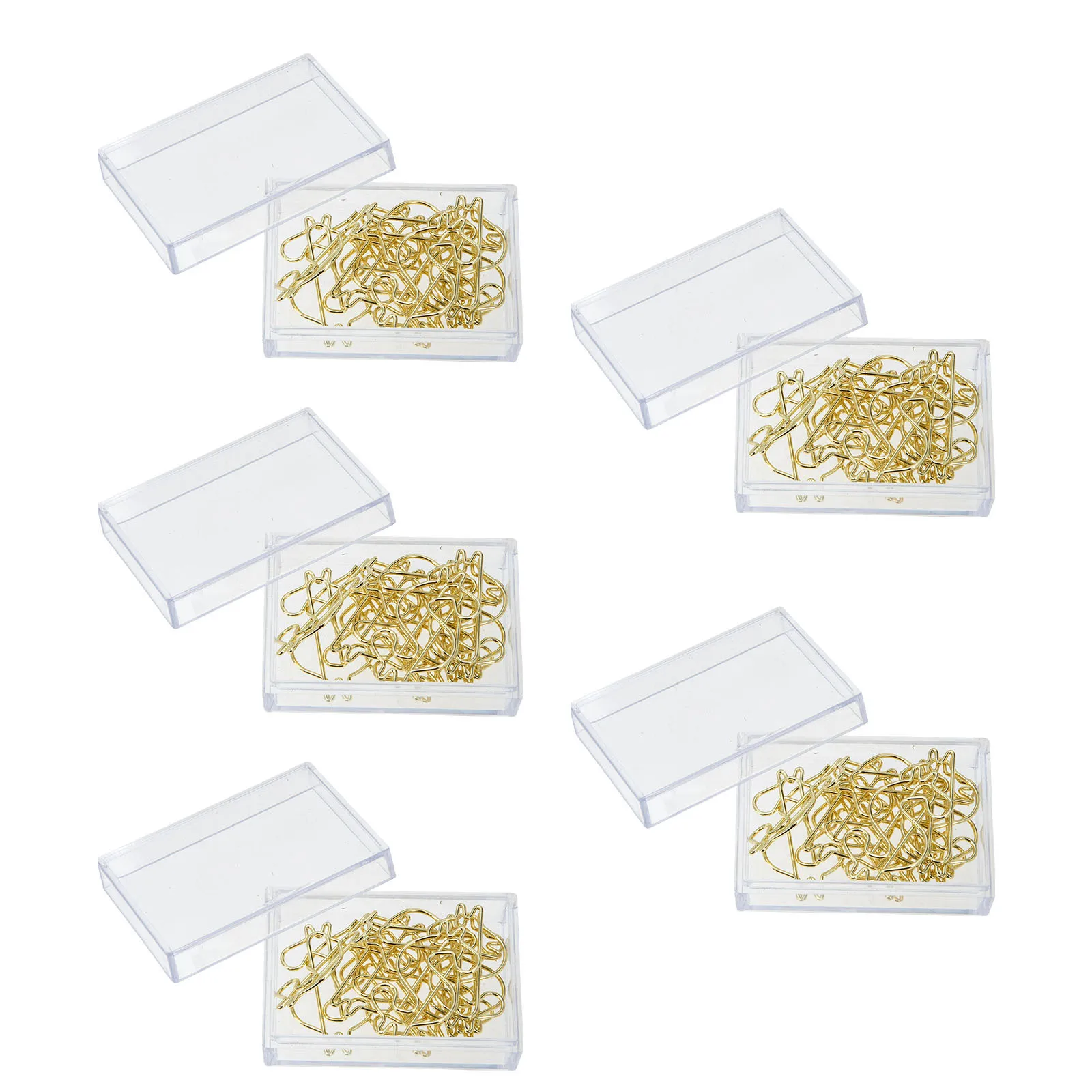 50개 달러 모양 합금 종이 클립 금 도금 책 페이지 마커 스타일리시 스크랩북 장식용 사무실 학교 용품