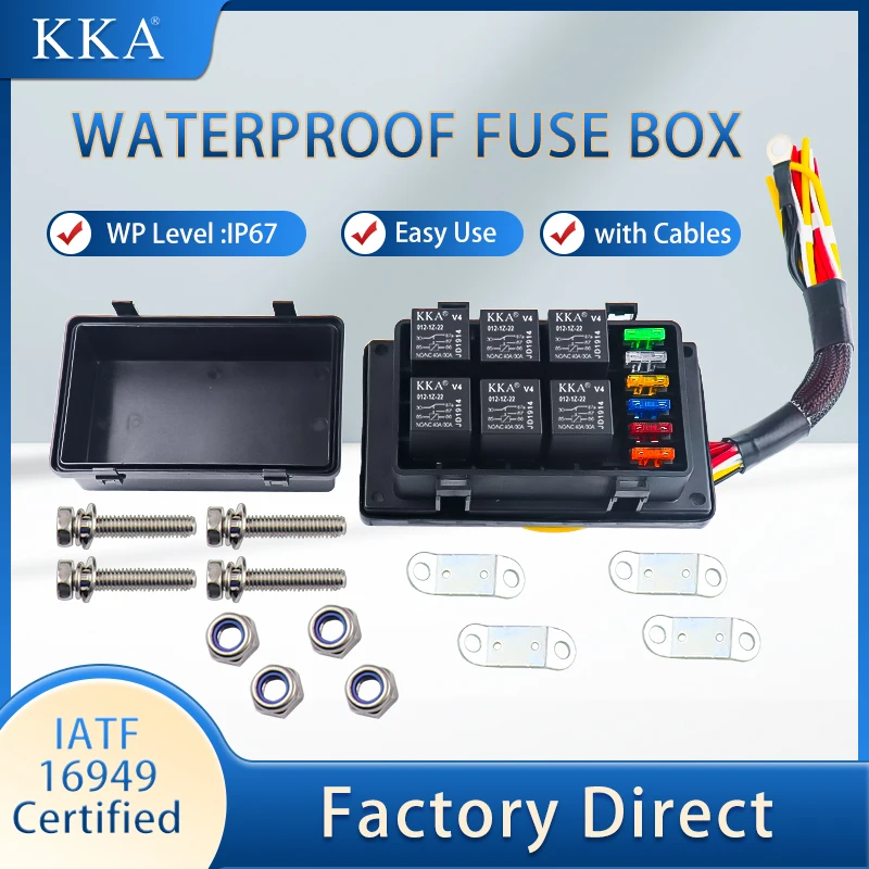 Pre-Wired 6 Ways Wa…