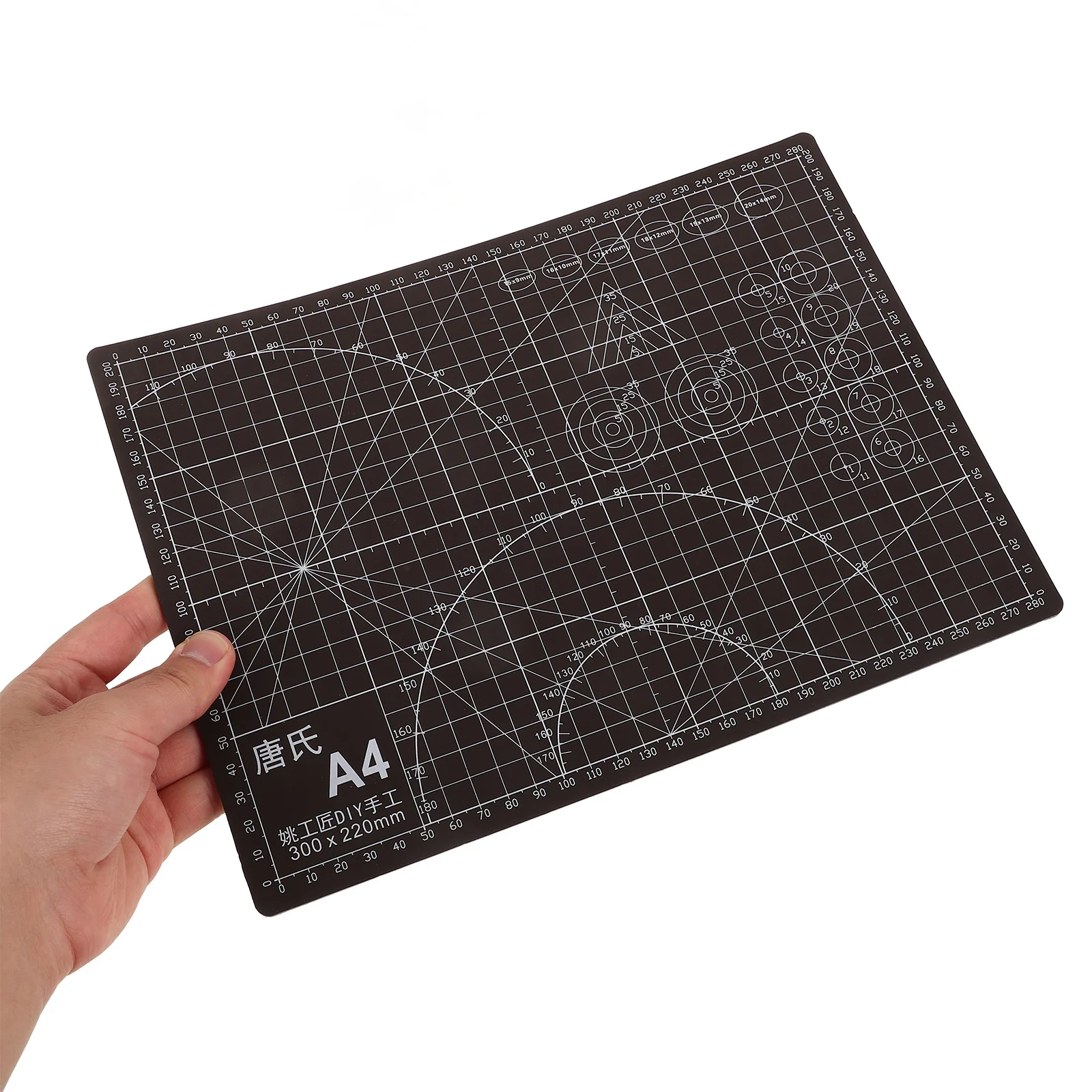 حصيرة القطع للحرف اليدوية، حصيرة نقش PVC شديدة التحمل، سطح مزدوج الجوانب غير قابل للانزلاق لطاولة المشاريع الورقية والزجاج DIY
