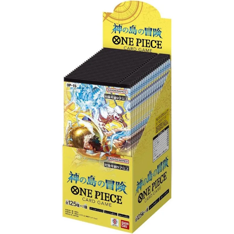 Bandai Genuine One Piece OP15 Island of The Gods Adventure OPCG Japanese Version Factory Sealed TCG Collectible Card Game Gift