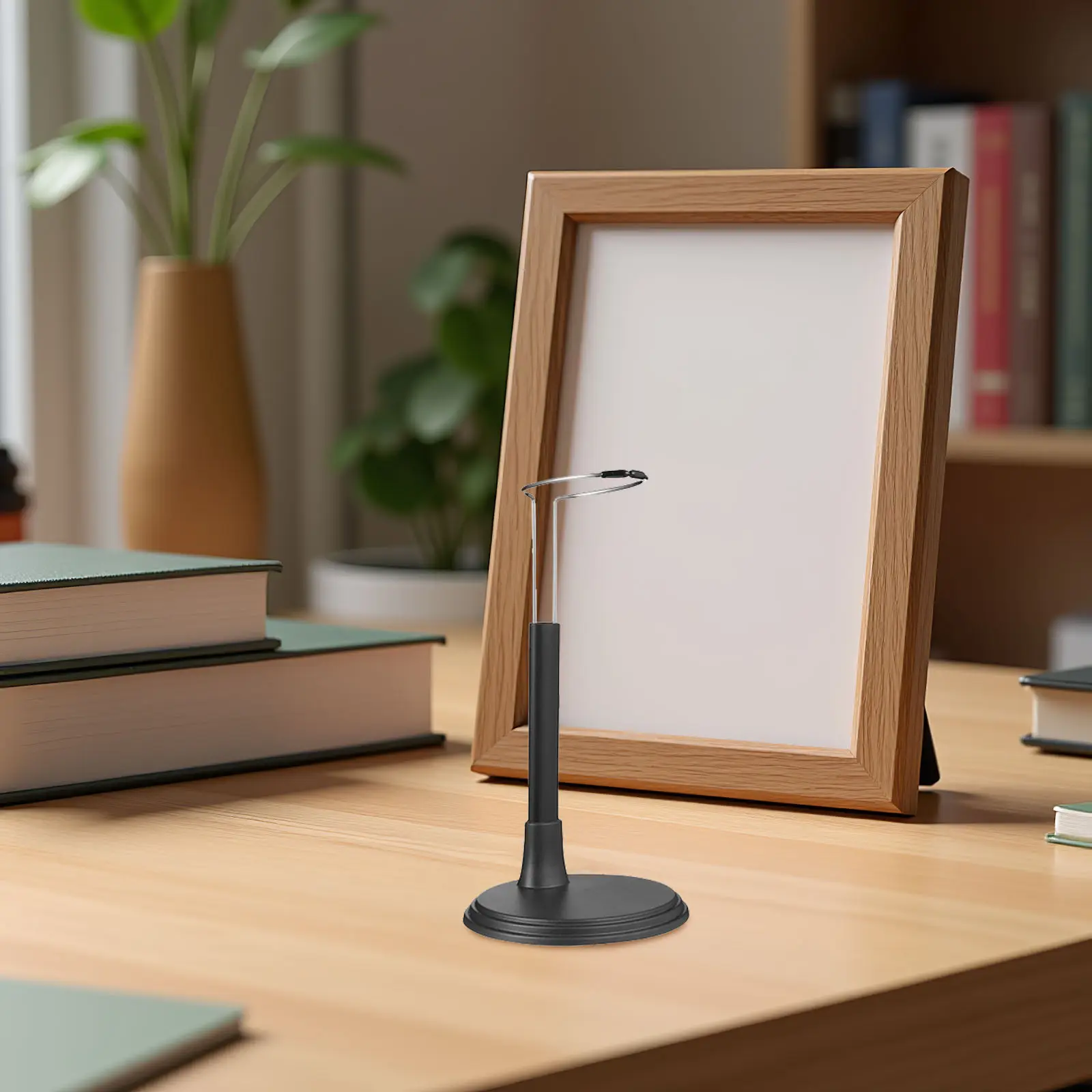 

4Pcs Action Figure Display Stand Stable Support Racks Simple Color Long Lasting ABS Material Storage Rack Stand