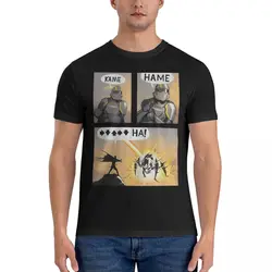 T-Shirt męski KAME HAME HA_ Śmieszne 100% bawełniane koszulki z krótkim rękawem Helldivers 2 T Shirt Okrągły dekolt Odzież Lato