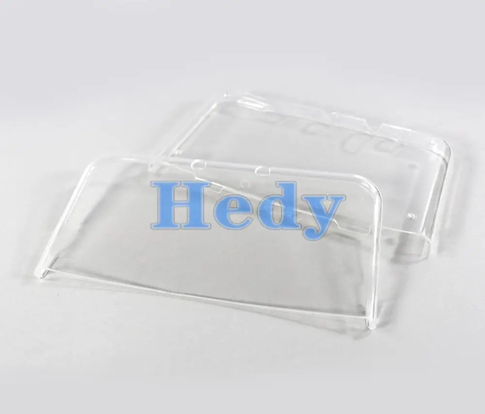 1 комплект для консоли Nintendo New 3DS XL, пластиковый прозрачный кристаллический защитный жесткий чехол из ТПУ, чехол для нового 3DSXL LL