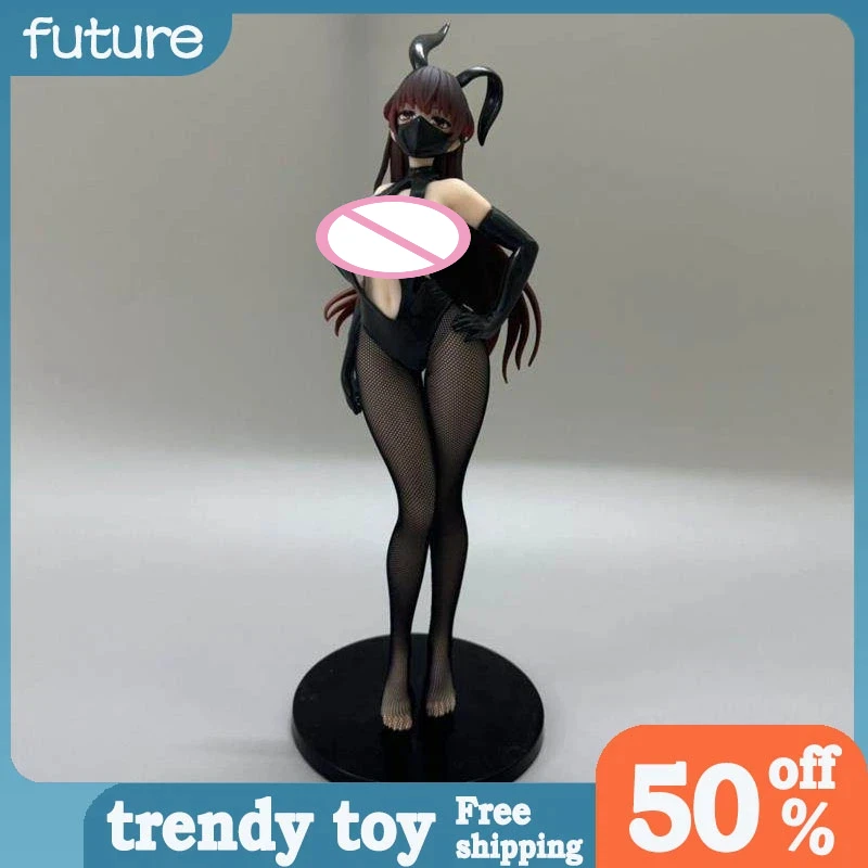 

Коллекционная фигурка аниме-персонажа Катаока Риомы (Кикакко) в стиле Bunny Girl, с сменными лицами и подвижными глазами, высокое качество, в коробке